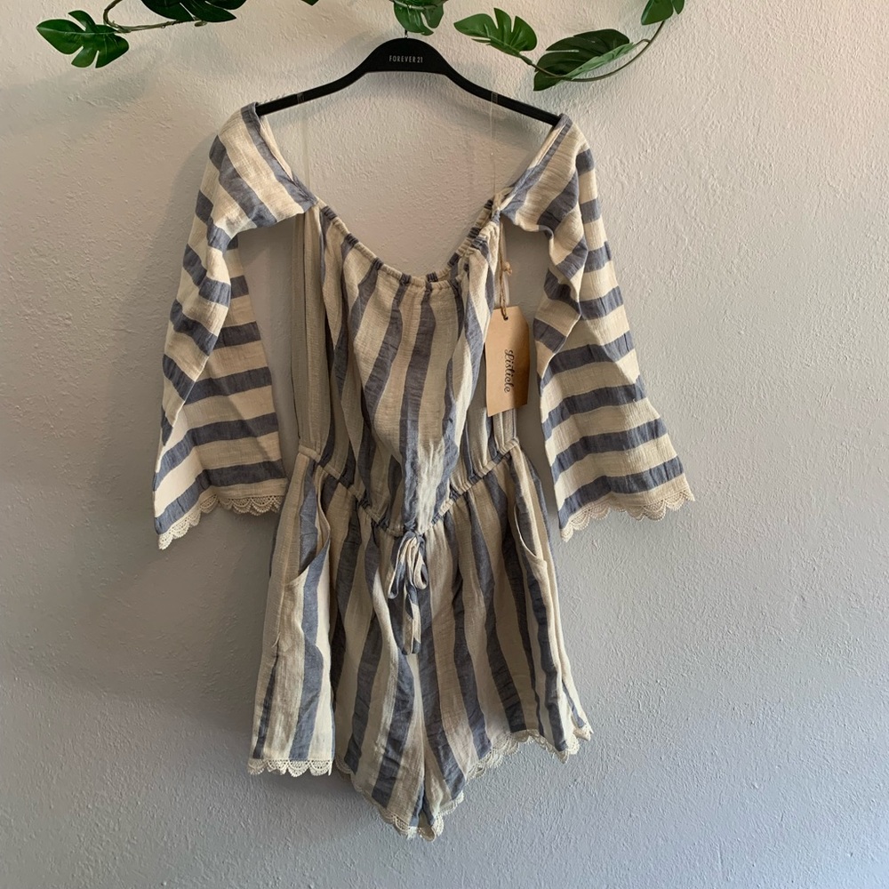 Small off the shoulder romper